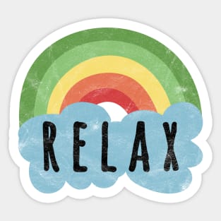 Relax Sticker